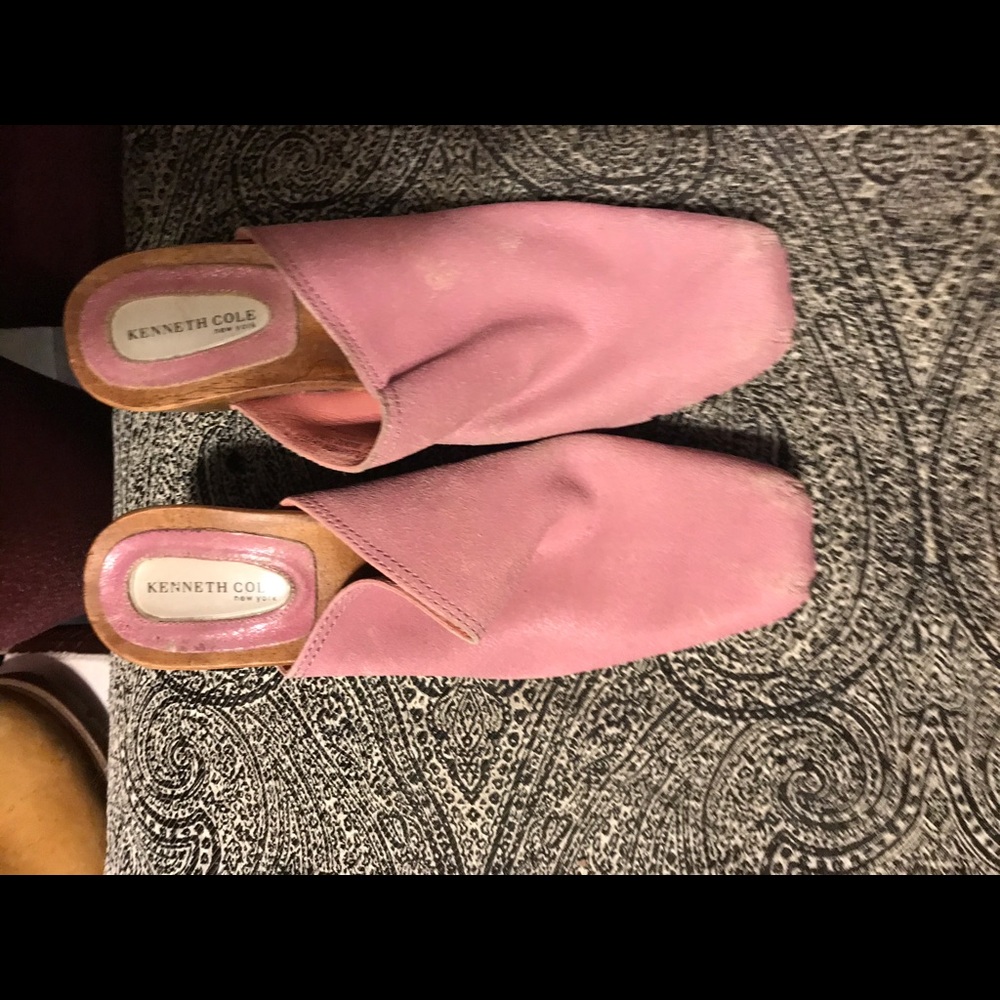 Rustic pink Kenneth Cole Clogs